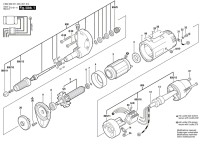 Bosch 0 602 233 004 ---- Hf Straight Grinder Spare Parts